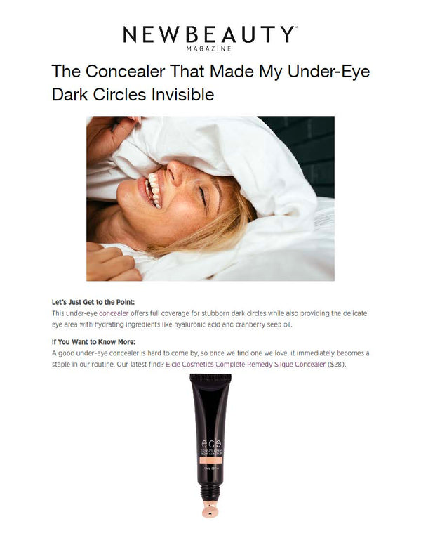 NEW BEAUTY - The Concealer That Made My Under-Eye Dark Circles Invisible
