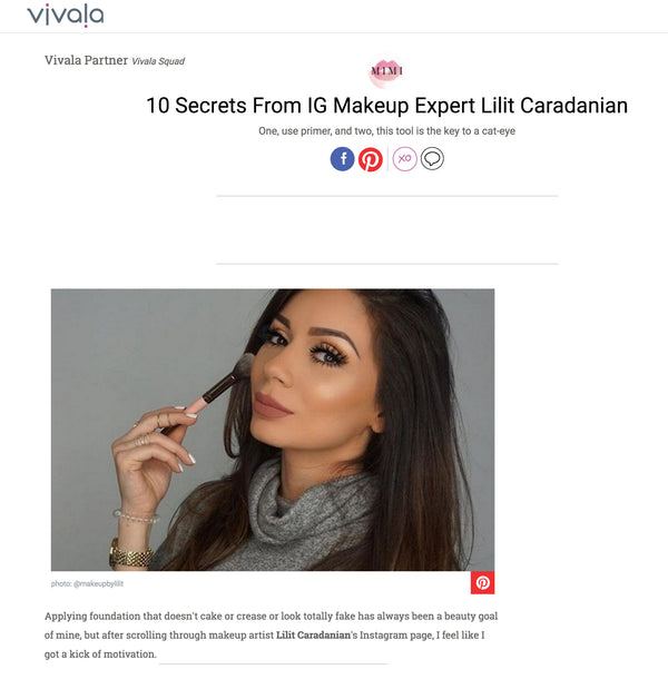 VIVALA - 10 Secrets From IG Makeup Expert Lilit Caradanian