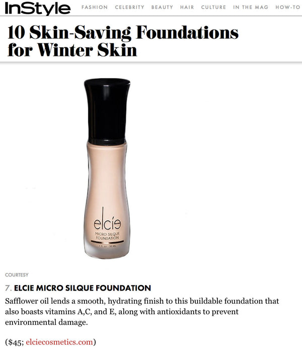INStyle - 10 Skin-Saving Foundations for Winter Skin